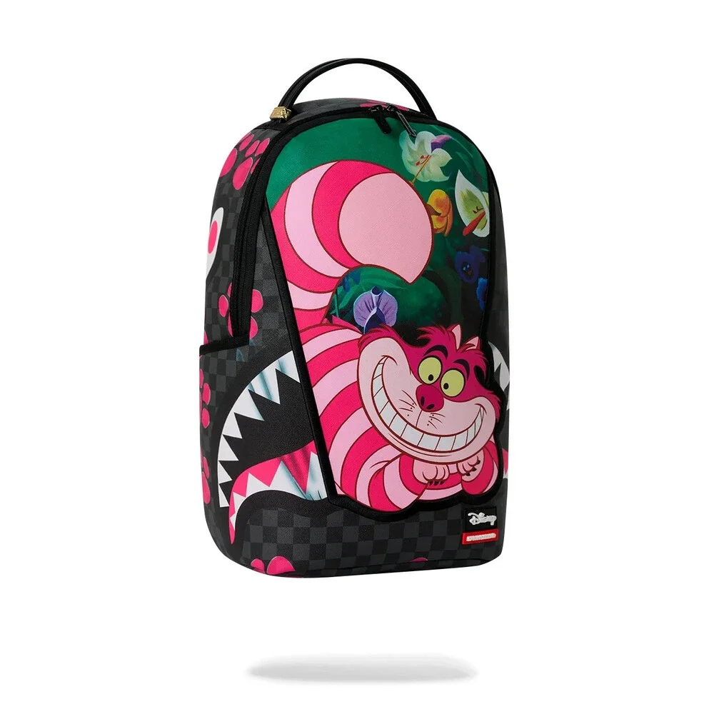 Sprayground Disney Alice In Wonderland Cheshire Cat Mad Shark Backpack SPR309
